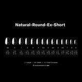 Gel-X™ Natural Round Extra Short Box of Tips 2.0