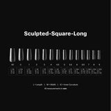 Gel-X™ Sculpted Square Long Box Of Tips 2.0