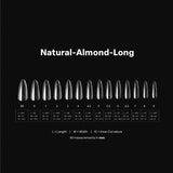 Gel-X® Natural Almond Long Box of Tips 2.0