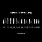 Gel-X™ Natural Coffin Long Box of Tips 2.0