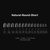 Gel-X™ Natural Round Short Box of Tips 2.0
