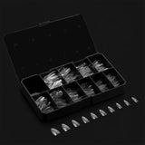 Gel-X™ Natural Stiletto Short Box of Tips