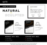 Gel-X™ Natural Stiletto Long Box of Tips