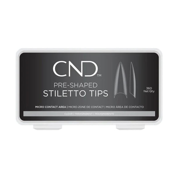 CND Nail Tips - Stiletto 360ct