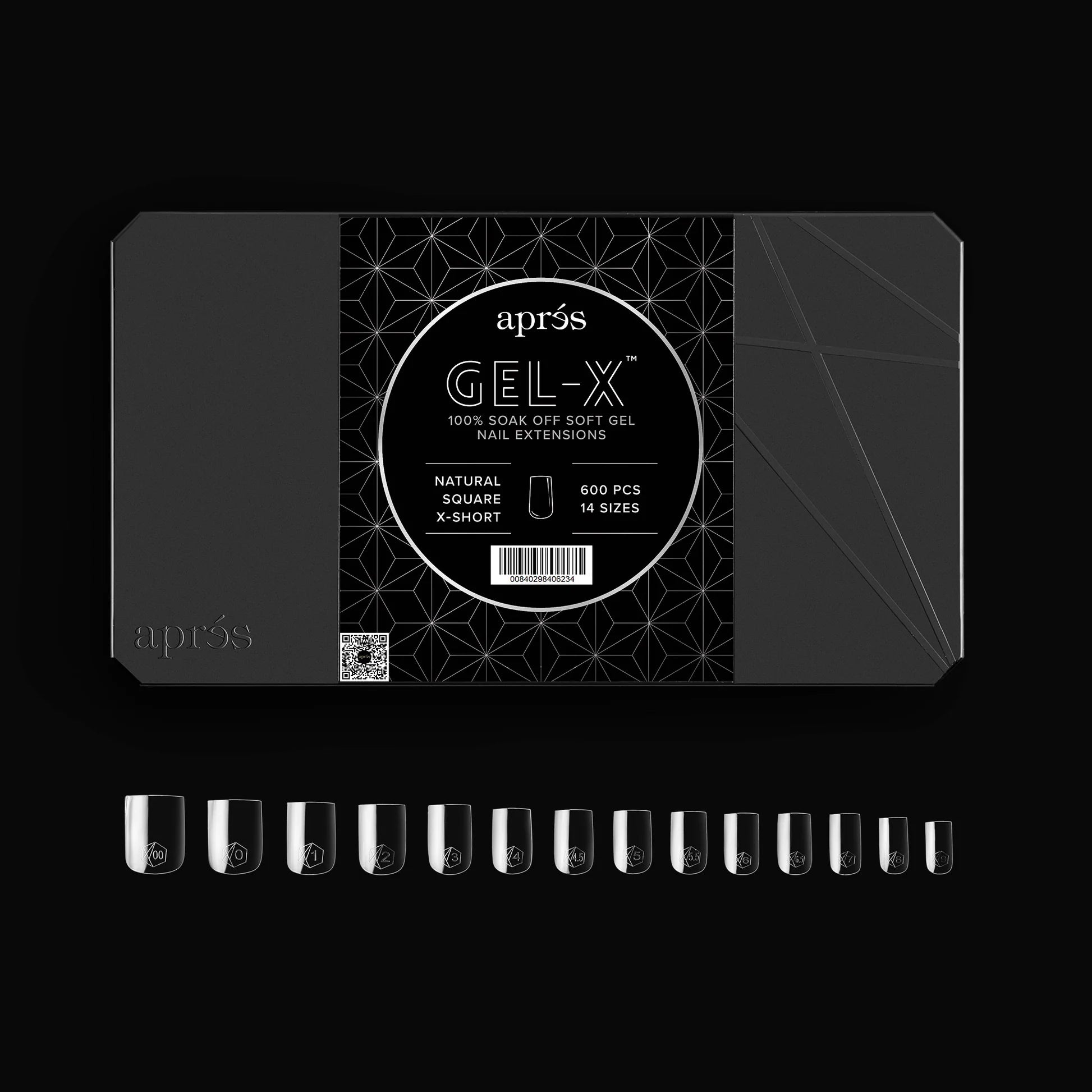 Gel-X™ Natural Square Extra Short Box of Tips 2.0 – DC Nail Supply