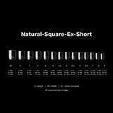 Gel-X™ Natural Square Extra Short Box of Tips 2.0