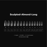 Gel-X™ Sculpted Almond Long Box of Tips 2.0