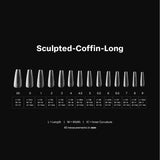 Gel-X™ Sculpted Coffin Long Box of Tips 2.0 (280PCS)