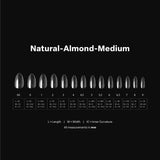 Gel-X® Natural Almond Medium Box of Tips 2.0