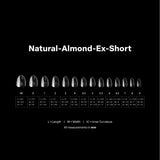 Gel-X® Natural Almond Extra Short Box of Tips 2.0