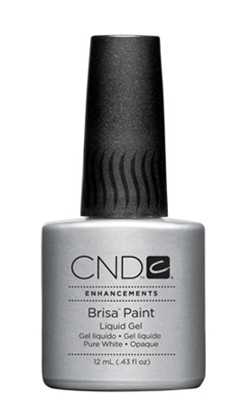 CND BRISA PAINTS Pure White - Opaque .43 fl oz
